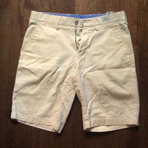 Tommy Hilfiger Yellow pin stripe shorts